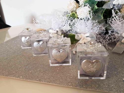 BOMBONIERA MATRIMONIO CUBO 3