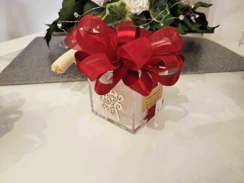 BOMBONIERA MATRIMONIO CUBO 4