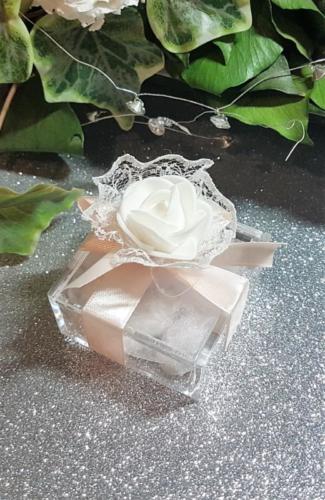 CONFETTATA MATRIMONIO PORTACONFETTI SCATOLINA 4