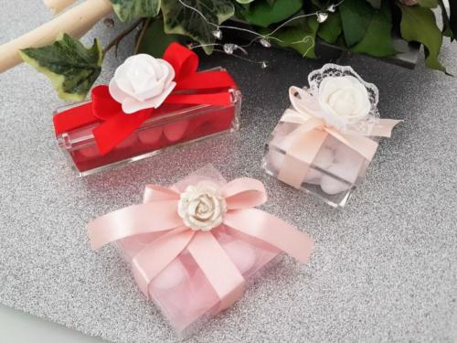 CONFETTATA MATRIMONIO PORTACONFETTI SCATOLINA 7
