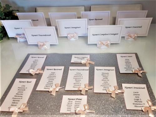 TABLEAU MARIAGE MATRIMONIO NUMERI 1